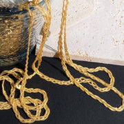 Italian Craftsmanship Braided Necklace in 18K Gold - Jiaxyk